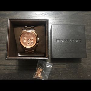 Women’s Rose Gold Micheal Kors Watch